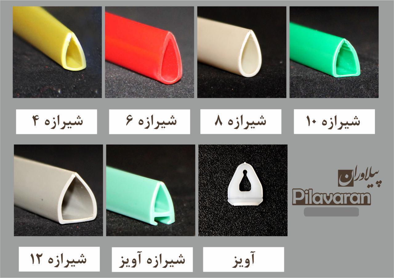 شیرازه پلاستیکی از سایز 4 الی 12